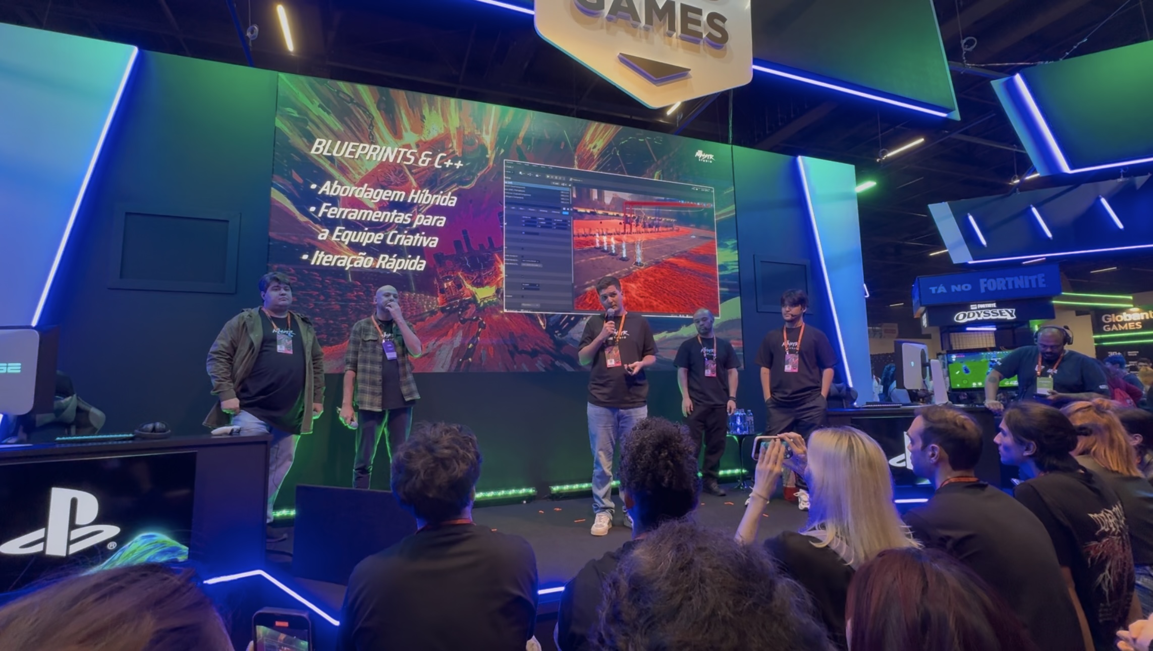 GamesCom 2025 Fatal Run 2089 Team